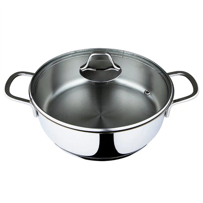 Stainless Steel Saute Pan, 24 cm