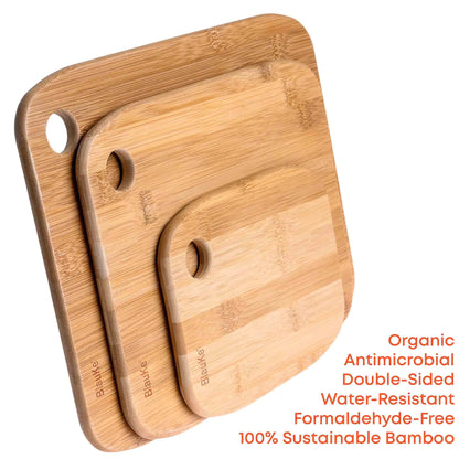 Bamboo Chopping Board Set of 3