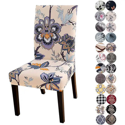 Printed Stretch Chair Cover