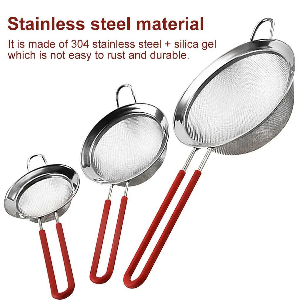 Stainless Steel Flour Sieve Strainer