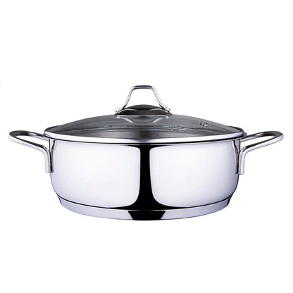 Stainless Steel Saute Pan, 24 cm