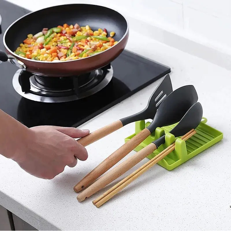 Spatula Drain Rack Gadget