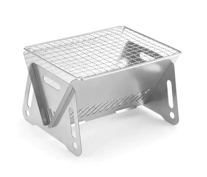 Foldable Outdoor Stainless Steel Stove Grill