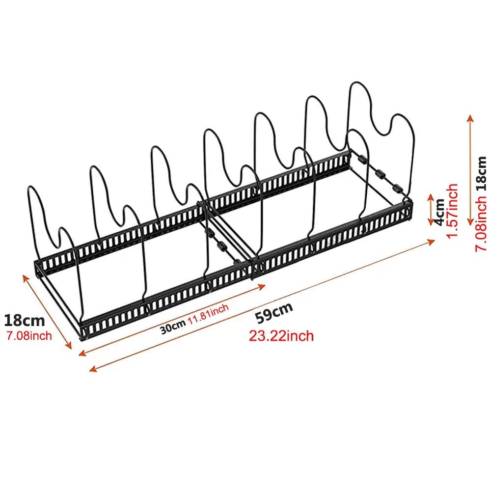 Cookware Storage Rack