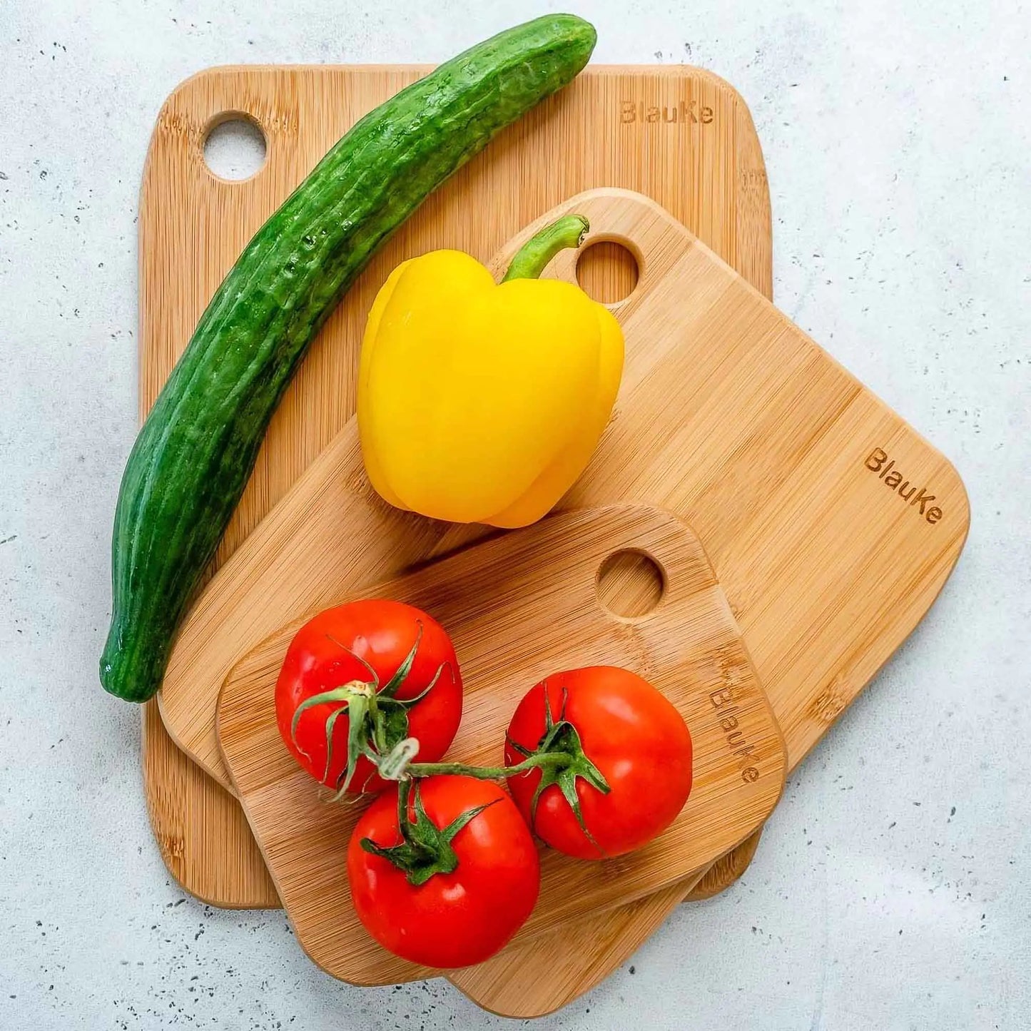 Bamboo Chopping Board Set of 3